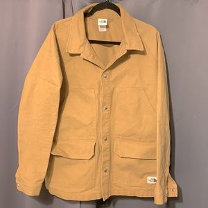 North Face Tan Work Jacket size large